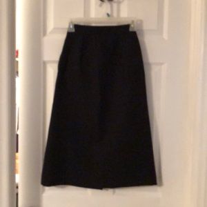 Black tuxedo skirt (used for an orchestra outfit)